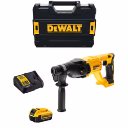 Tassellatore DeWALT DCH133 - Il motore brushless offre la massima autonomia - Arresto di rotazione per applicazioni di scalpe ...