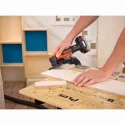 Black & Decker BDCDS12N-XJ levigatrice portatile Levigatrice a delta 11000 Giri/min Nero, Arancione - Vista aggiuntiva 4