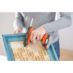Black & Decker BDCGG12N-XJ pistola e penna a caldo Nero, Arancione - Vista aggiuntiva 4