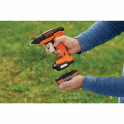 Black & Decker BDCGG12N-XJ pistola e penna a caldo Nero, Arancione - Vista aggiuntiva 7