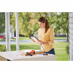 Black & Decker BDCGG12N-XJ pistola e penna a caldo Nero, Arancione - Vista aggiuntiva 8