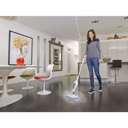Black & Decker FSM13E1 Pulitore a vapore 0,38 L 1300 W Blu, Bianco - Vista aggiuntiva 4