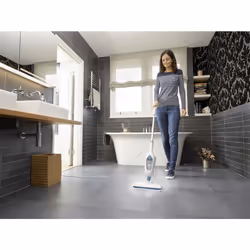 Black & Decker FSM13E1 Pulitore a vapore 0,38 L 1300 W Blu, Bianco - Vista aggiuntiva 6