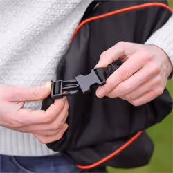 Black & Decker GWBP1 Sacchetto per raccolta da zaino Nero, Arancione 72 L - Vista aggiuntiva 4