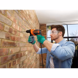 Black & Decker BEH550-QS trapano 2800 Giri/min Senza chiave 1,4 kg - Vista aggiuntiva 6