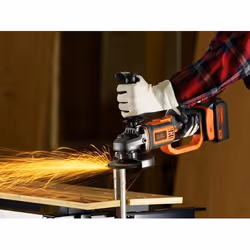Black & Decker BCG720M1-QW smerigliatrice angolare 12,5 cm 8600 Giri/min - Vista aggiuntiva 6
