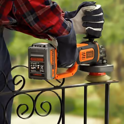Black & Decker BCG720M1-QW smerigliatrice angolare 12,5 cm 8600 Giri/min - Vista aggiuntiva 8