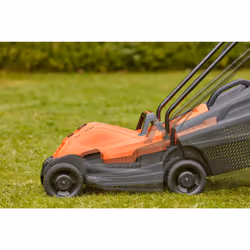 Black & Decker BEMW451BH-QS tagliaerba Tagliaerba a spinta AC Nero, Arancione - Vista aggiuntiva 6