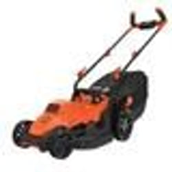 Black & Decker BLACK+DECKER BEMW461BH-QS Tondeuse à Gazon Filaire 6 Hauteurs, 1400 W, Orange, 34 cm