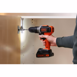 Black & Decker BCD003C2K-QW trapano 1400 Giri/min Senza chiave Nero, Rosso - Vista aggiuntiva 7