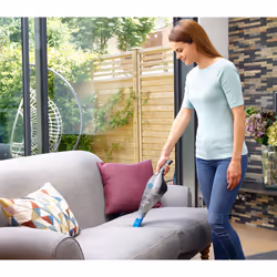 Black & Decker NVC215WA-QW aspirapolvere senza filo Blu, Argento Senza sacchetto - Vista aggiuntiva 6