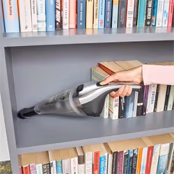 Black & Decker NVC220WC-QW aspirapolvere senza filo Cromo, Titanio, Trasparente Senza sacchetto - Vista aggiuntiva 8