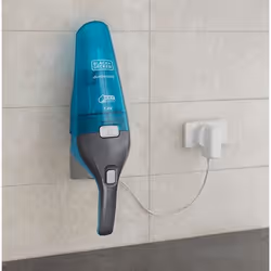 Black & Decker WDC215WA-GB aspirapolvere senza filo Blu, Titanio Senza sacchetto - Vista aggiuntiva 4