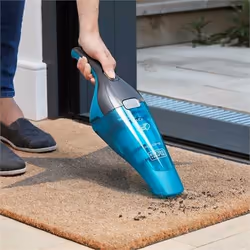Black & Decker WDC215WA aspirapolvere senza filo Blu, Titanio Senza sacchetto - Vista aggiuntiva 4