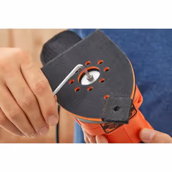 Black & Decker BEW200K Levigatrice multiuso 12000 Giri/min Nero, Arancione - Vista aggiuntiva 7