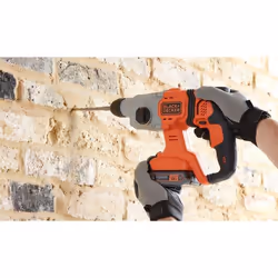 Black & Decker BCD900B-XJ trapano 1880 Giri/min SDS-plus Nero, Arancione - Vista aggiuntiva 4