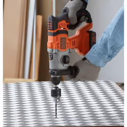 Black & Decker BCD900B-XJ trapano 1880 Giri/min SDS-plus Nero, Arancione - Vista aggiuntiva 7