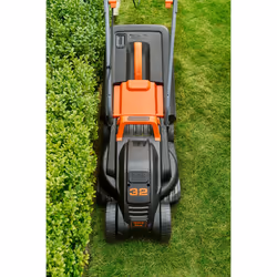 Black & Decker BEMW351-QS tagliaerba Tagliaerba a spinta Nero, Arancione - Vista aggiuntiva 8