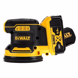 DeWALT DCW210P2-QW levigatrice portatile Levigatrice a fogli 12000 OPM Nero, Arancione - Vista aggiuntiva 4