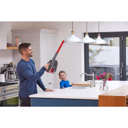 Black & Decker BHHV315J-QW aspirapolvere senza filo Nero, Rosso Senza sacchetto - Vista aggiuntiva 6