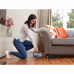 Black & Decker BHHV520BF-QW aspirapolvere senza filo Blu, Argento, Titanio Senza sacchetto - Vista aggiuntiva 7