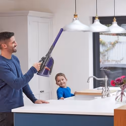Black & Decker BHHV520BFP aspirapolvere senza filo Nero, Viola Senza sacchetto - Vista aggiuntiva 7