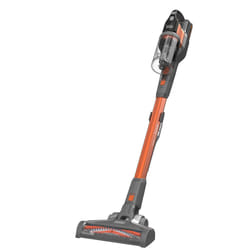 Black & Decker BHFEV182C scopa elettrica Aspirapolvere a bastone 2 in 1 Batteria Secco Senza sacchetto 0,65 L Arancione, Titanio 2 Ah
