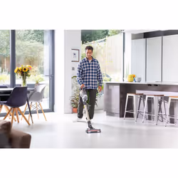 Black & Decker BHFEV362D scopa elettrica Aspirapolvere a bastone Batteria Secco Senza sacchetto 0,75 L Blu, Titanio 2 Ah - Vista aggiuntiva 3