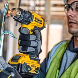 DeWALT DCE530N-XJ pistola a caldo Pistola ad aria calda 190 l/min 530 °C Giallo - Vista aggiuntiva 7