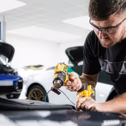 DeWALT DCE530N-XJ pistola a caldo Pistola ad aria calda 190 l/min 530 °C Giallo - Vista aggiuntiva 8