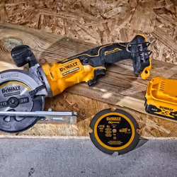 DeWALT DCS571P2 sega circolare portatile 11,5 cm Giallo 4500 Giri/min - Vista aggiuntiva 7