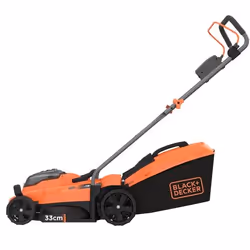 Black & Decker BCMW3318N Tagliaerba a spinta Batteria Nero, Arancione