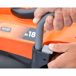 Black & Decker BCMW3318L2 Tagliaerba a spinta Batteria Nero, Arancione - Vista aggiuntiva 8