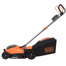 Black & Decker BCMW3336N Tagliaerba a spinta Batteria Nero, Arancione - Vista aggiuntiva 4