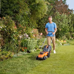 Black & Decker BCMW3336L1 Tagliaerba a spinta Batteria Nero, Arancione - Vista aggiuntiva 5