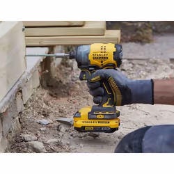 Stanley SFMCF820D2K cacciavite elettrico e avvitatore a impulso 2900 Giri/min Nero, Giallo - Vista aggiuntiva 6