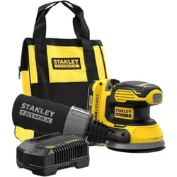 Kit Levigatrice Roto-Orbitale V20 Stanley Fatmax 18V - 125Mm, 1 Batteria 18V - 2.0Ah + caricabatteria - dewalt SFMCW220D1S-QW