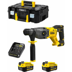 Stanley - Tassellatore FatMax SFMCH900M22 (2 x 4,0 Ah + Caricabatterie + Valigetta)