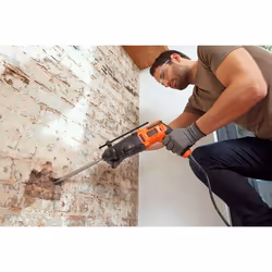 Black & Decker BEHS01-QS trapano 1600 Giri/min SDS-plus 2,6 kg Nero, Arancione - Vista aggiuntiva 5