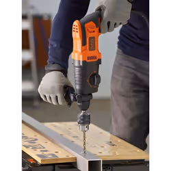 Black & Decker BEHS01-QS trapano 1600 Giri/min SDS-plus 2,6 kg Nero, Arancione - Vista aggiuntiva 7
