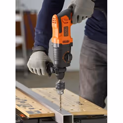 Black & Decker BEHS01K-QS trapano 1600 Giri/min SDS-plus Nero, Arancione - Vista aggiuntiva 7