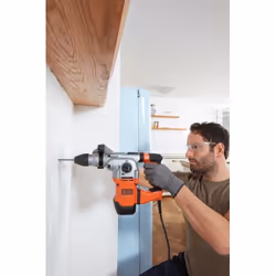 Black & Decker BEHS03K 900 Giri/min SDS-plus Nero, Arancione - Vista aggiuntiva 6