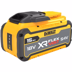 Batteria XR Li-Ion FLEXVOLT 15,0 Ah compatibile con tutti gli utensili DEWALT XR Li-Ion con tensione di alimentazione di 18 V ...