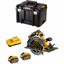 Sega Circolare DeWALT DCS579 FlexVolt - La tecnologia XR FlexVolt offre la potenza del filo, senza fili - Motore Brushless ch ...
