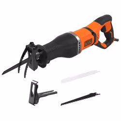 Black & Decker BES301 sega alternativa 2800 spm (fogli per minuto) 750 W Nero, Arancione - Vista aggiuntiva 5