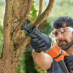 Black & Decker BES301 sega alternativa 2800 spm (fogli per minuto) 750 W Nero, Arancione - Vista aggiuntiva 8