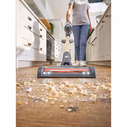 Black & Decker BHFEV36B2DW scopa elettrica Aspirapolvere a bastone 2 in 1 Batteria Secco Senza sacchetto Bronzo, Grigio 2,5 Ah - Vista aggiuntiva 4