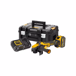 Dettagli: La smerigliatrice angolare DEWALT DCG409 fornisce fino al 54% di potenza in più se abbinata a una batteria XR FLEXV ...