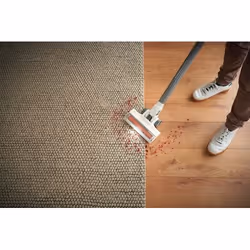 Black & Decker BHFEA515J scopa elettrica Aspirapolvere a bastone Batteria Secco Ciclonico Senza sacchetto 0,5 L Arancione, Bianco 1,5 Ah - Vista aggiuntiva 4
