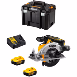 Sega Circolare DeWALT DCS565 - Motore brushless DeWALT per autonomia, affidabilità e durata prolungate - Regolazione variabil ...